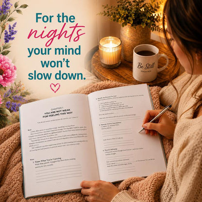 Bible Study Workbook for Women With Anxiety God Reflection Notebook